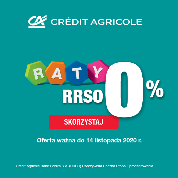 Kominki Vector - kredyt ratalny banku Credit Agricole