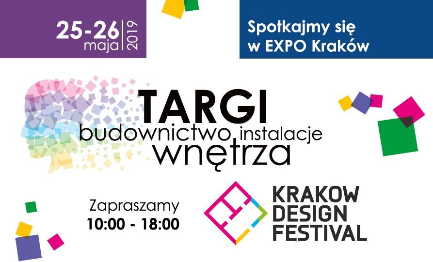 TARGI- budownictwo, instalacje wnętrza- Krakówa Desing Festival