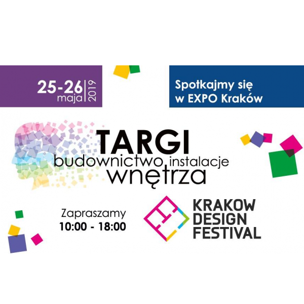 TARGI- budownictwo, instalacje wnętrza- Krakówa Desing Festival