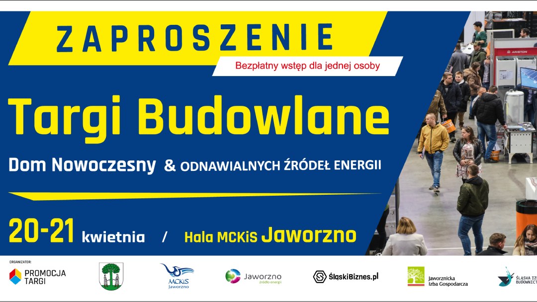Zapraszamy na Targi Budowlane do Jaworzna