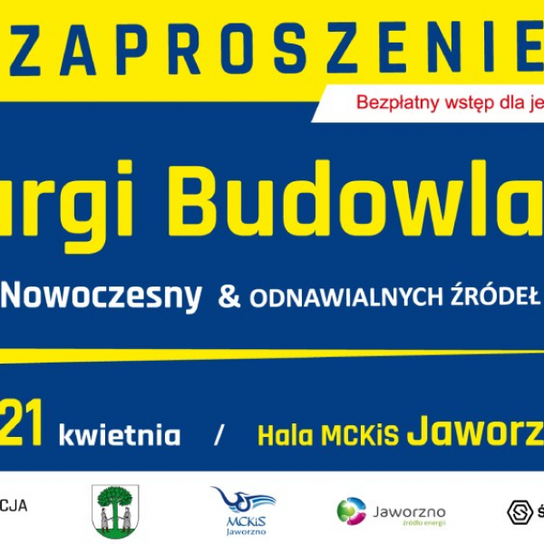 Zapraszamy  na Targi Budowlane do Jaworzna